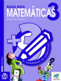Txanela 3 - Matemáticas 3. Cuaderno de ejercicios 5. Aa. Vv. (Ikaselkar) 9788483319864 Imagen principal del producto