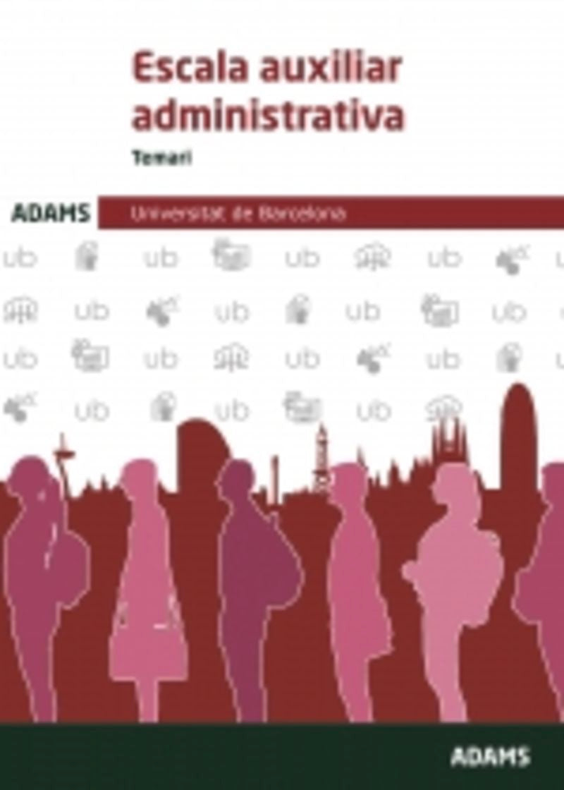 Temari Escala Auxiliar Administrativa Universitat de Barcelona