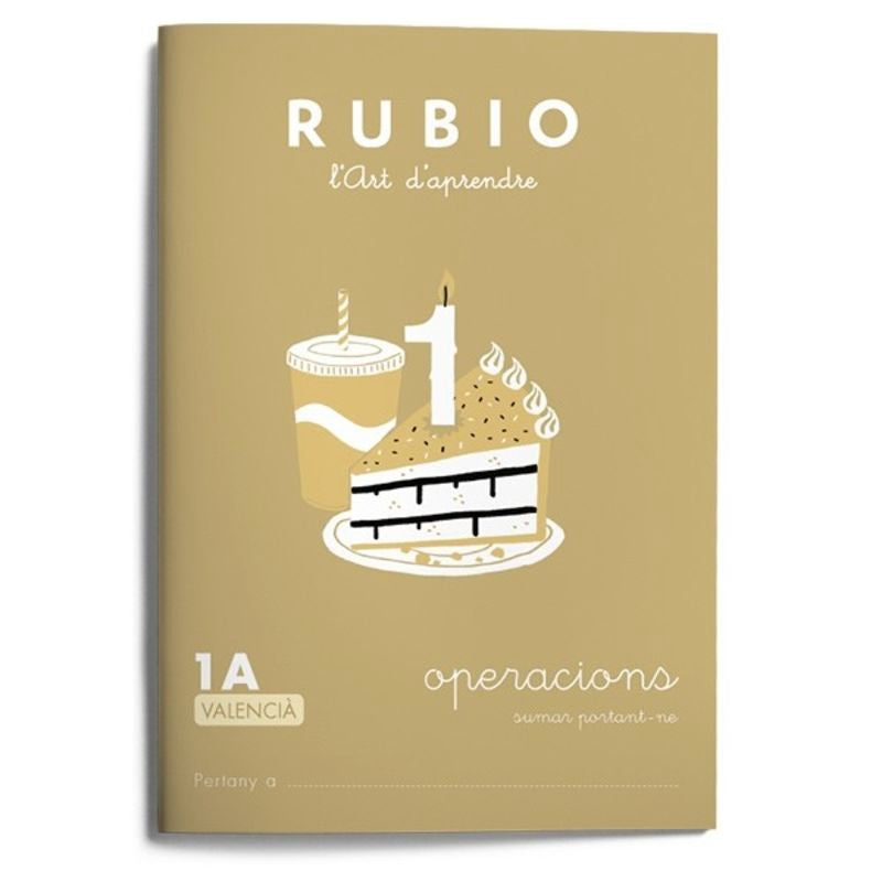 Operacions RUBIO 1A (valencià). Aa. Vv. (Editorial Rubio) 9788416744459