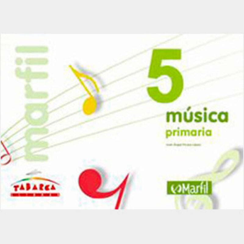 MÚSICA 5. Aa. Vv. (Editorial Marfil) 9788480253253