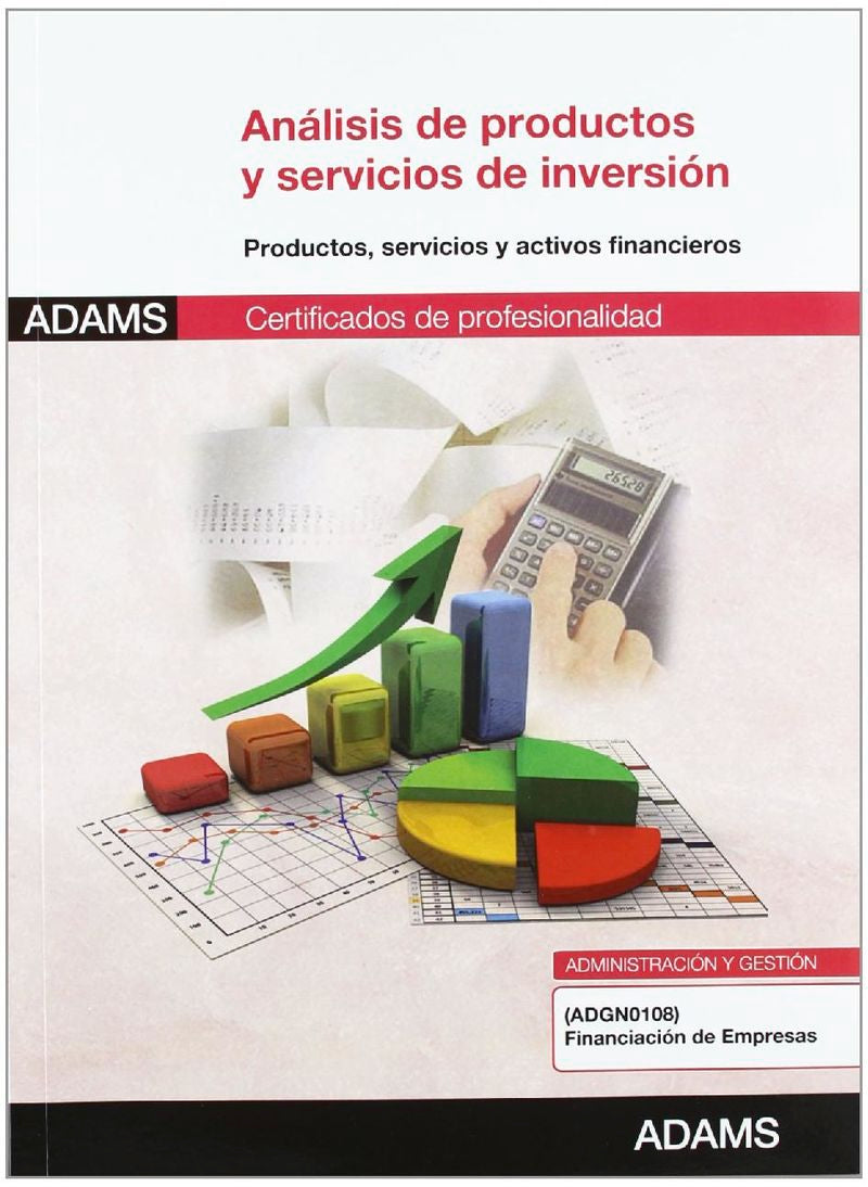 Análisis de productos y servicios de inversión: certificado de profesionalidad financiación de empresas Imagen principal del producto