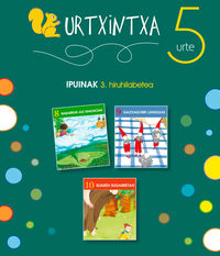 Urtxintxa 5 urte. 3. hiruhilabeteko ipuinak (8-10). Batzuk (Ikaselkar) 9788493941833 Imagen principal del producto