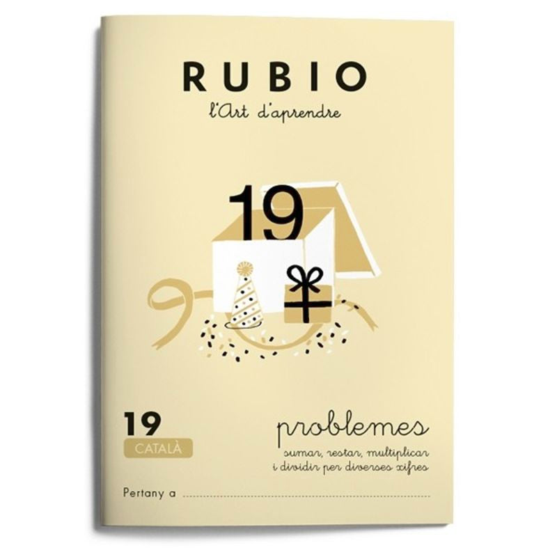 Problemes 19 (Cuad. Rubio) - 9788489773240