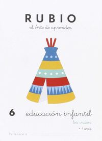 Educación Infantil 6. Los indios. Aa. Vv. (Editorial Rubio) 9788415971863