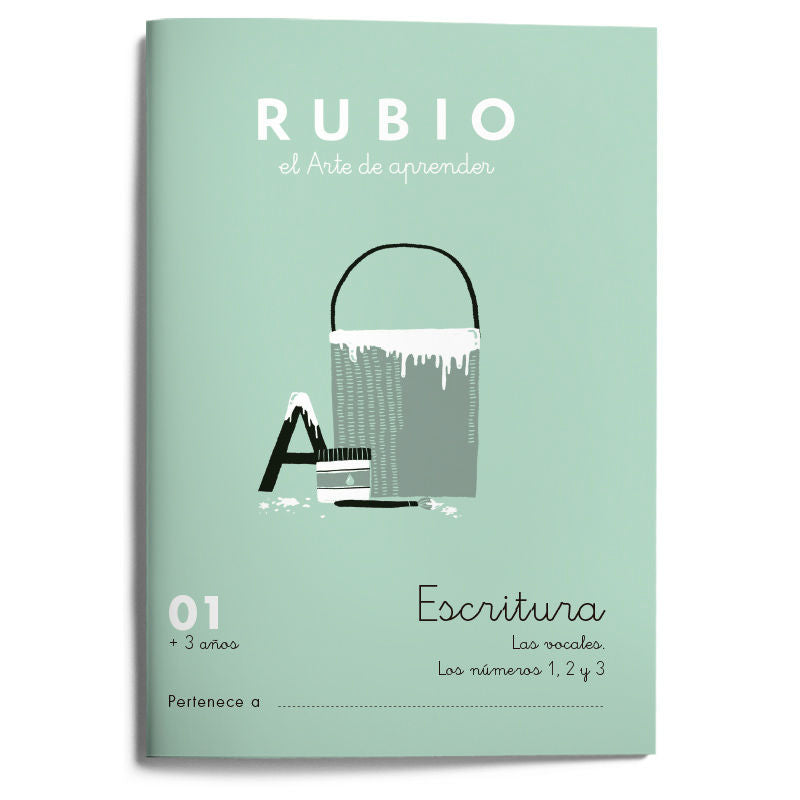 Escritura RUBIO 01. Rubio Silvestre, Ramon (Editorial Rubio) 9788417427429