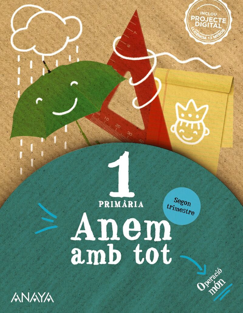 EP 1 - Anem Amb Tot 2 Trim - Operacio Mon (c. Val) (Anaya) - 9788469898277