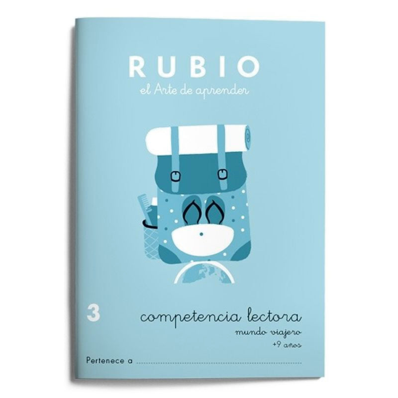 Competencia Lectora 3 - Mundo Viajero (Cuad. Rubio) - 9788489773882