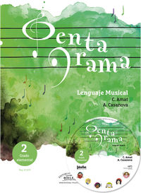 Pentagrama Lenguaje Musical. Grado Elemental 2. Amat, Carme, Casanova, Anna (Editorial de Música Boileau, S.L.) 9788417199098 Imagen principal del producto