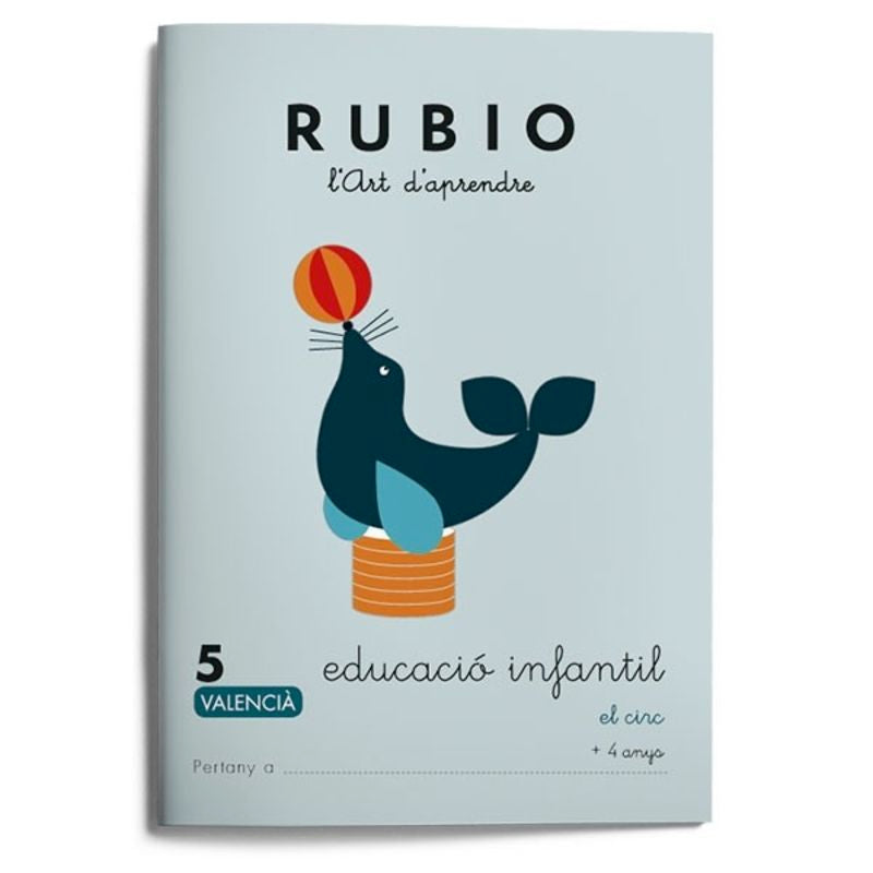 Educació Infantil 5. El circ (valencià). Aa. Vv. (Editorial Rubio) 9788416744985