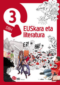 EKI DBH 3. Euskara eta Literatura 3 (Pack 3). Batzuk (Ikaselkar) 9788416438181 Imagen principal del producto