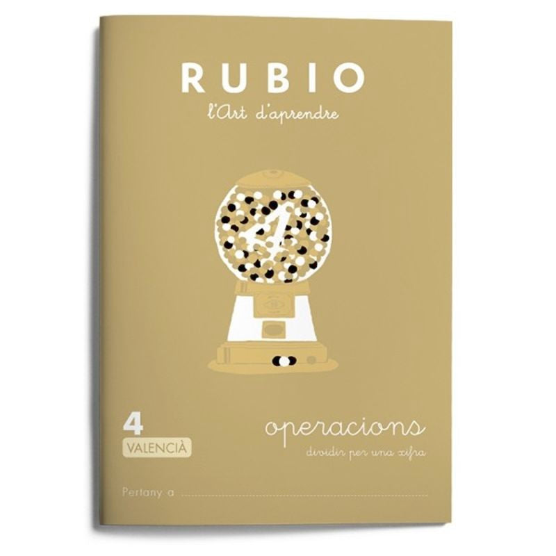 Operacions RUBIO 4 (valencià). Aa. Vv. (Editorial Rubio) 9788416744510 Imagen principal del producto