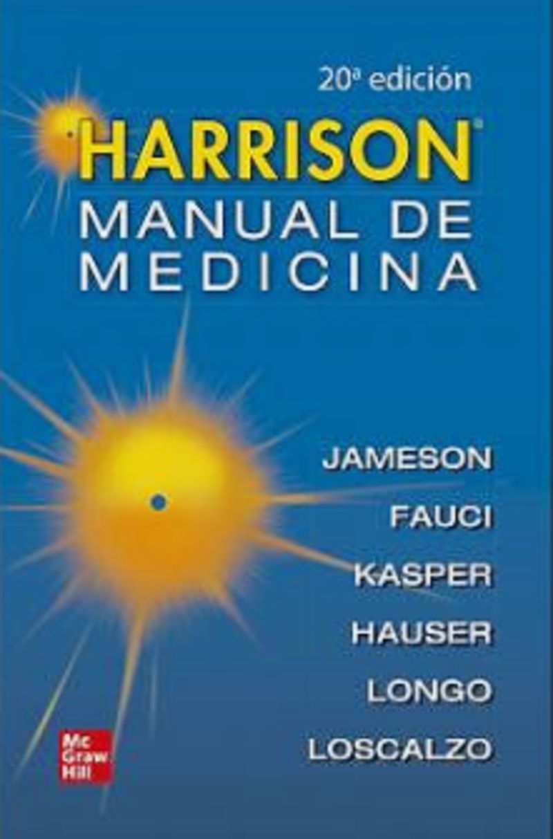 (20 Ed)  Harrison - Manual De Medicina. [et Al. ], Jameson (Mcgraw Hill) 9786071514875