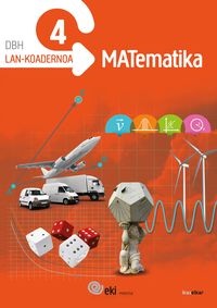 EKI DBH 4. Matematika 4. Lan Koadernoa 4. Batzuk (Ikaselkar) 9788416752058 Imagen principal del producto