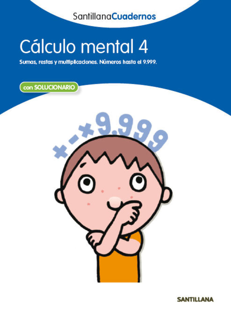 EP - Cálculo Mental 4 (Santillana) - 9788468012407