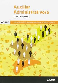 Cuestionarios Auxiliar Administrativo-a de la Conselleria de Salud Pública y Sanidad Universal Imagen principal del producto
