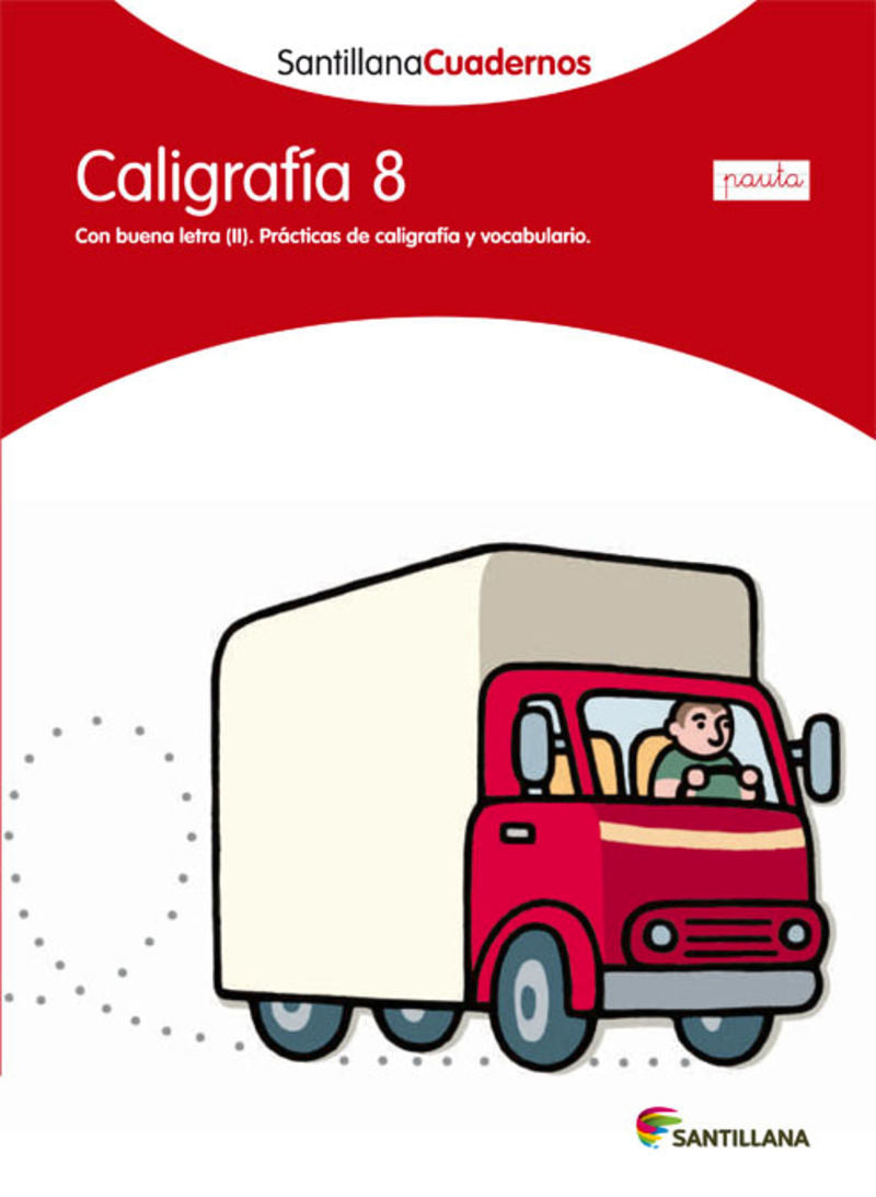 EP - Caligrafía 8 Pauta (Santillana) - 9788468013565