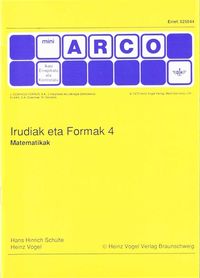 Irudiak eta formak 4. Schulte, Hans-hinrich, Vogel, Heinz (Elkar) 9788475298719