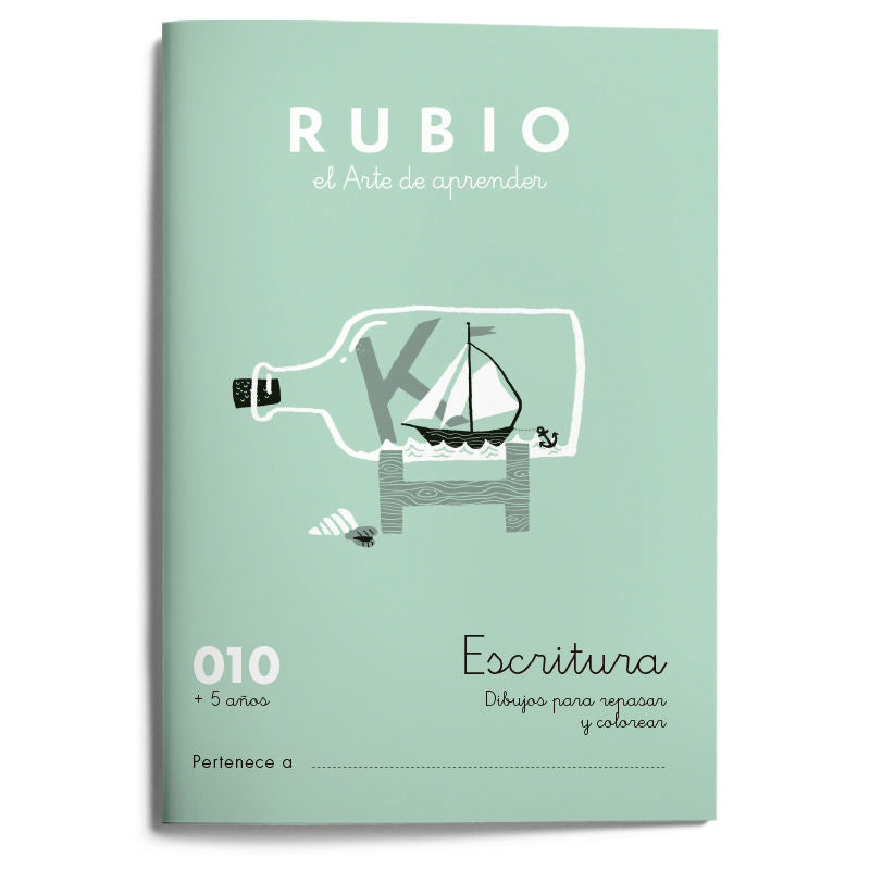 Escritura RUBIO 010 (dibujos). Rubio Silvestre, Ramon (Editorial Rubio) 9788417427511 Imagen principal del producto