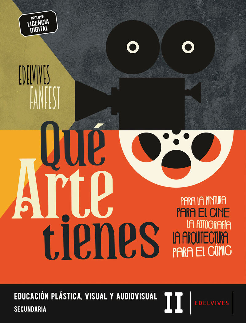 Proyecto: Fanfest.  Educación Plástica, Visual y Audiovisual II ESO. Área de Proyectos Educativos de Secundaria Edelvives (Editorial Luis Vives (Edelvives)) 9788414052679