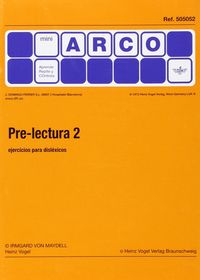 Mini-Arco Pre-Lectura 2. Aa. Vv. (Arco) 9788492490370 Imagen principal del producto