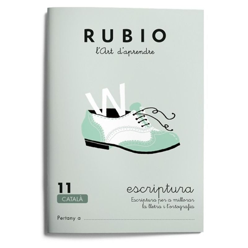 Escriptura RUBIO 11 (català). Aa. Vv. (Editorial Rubio) 9788489773615