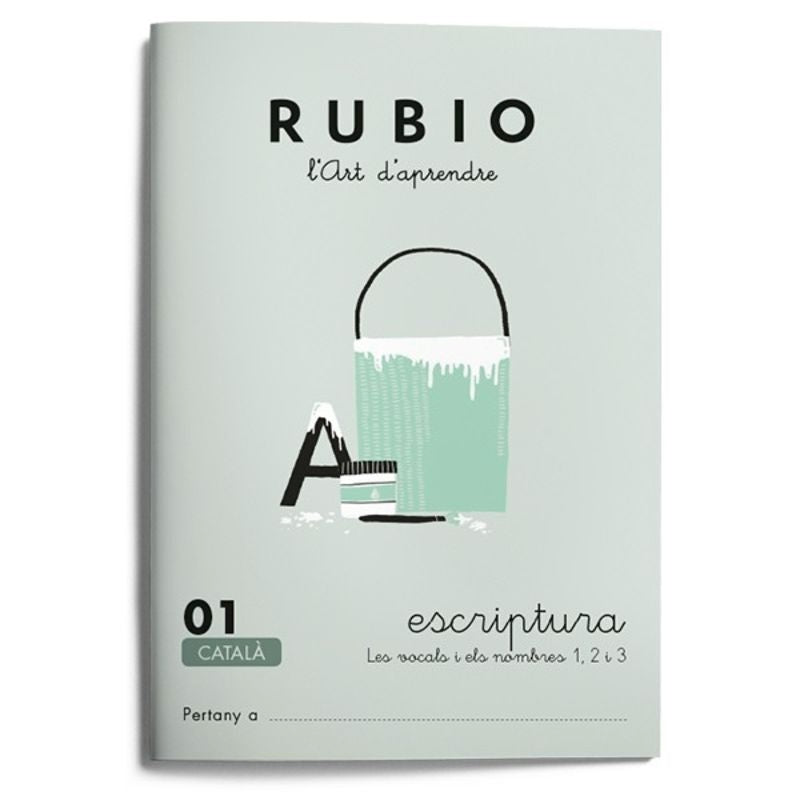 Escriptura RUBIO 01 (català). Aa. Vv. (Editorial Rubio) 9788489773417 Imagen principal del producto