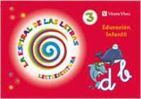 5 Anys - Lectoescriptura 3 (Cat)  - L'Espiral De Les Lletres. Aa. Vv. (Vicens Vives) 9788468202716