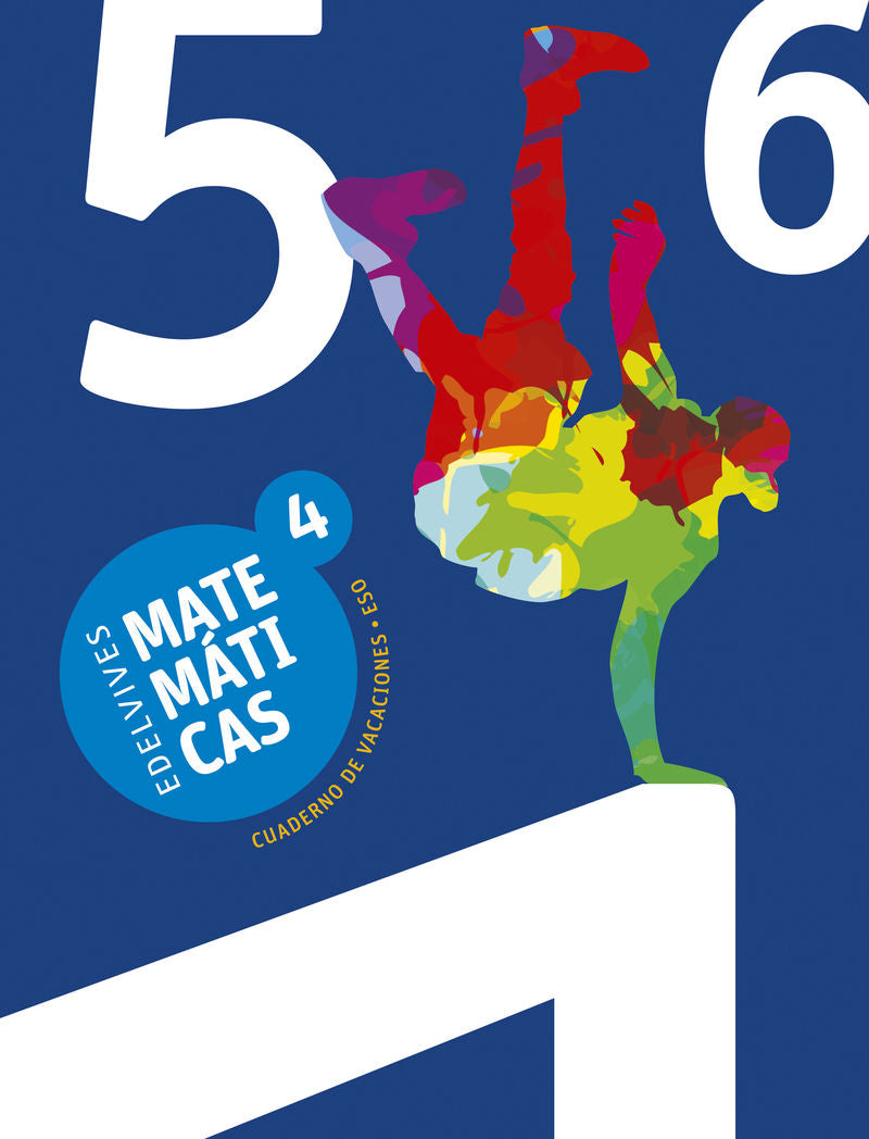 Cuaderno de Vacaciones Matemáticas 4.º ESO. Aa. Vv. (Editorial Luis Vives (Edelvives)) 9788414008386 Imagen principal del producto