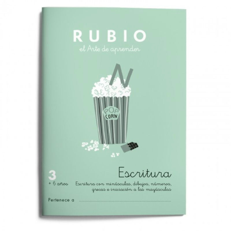 Escritura RUBIO 3. Rubio Silvestre, Ramon (Editorial Rubio) 9788417427542 Imagen principal del producto
