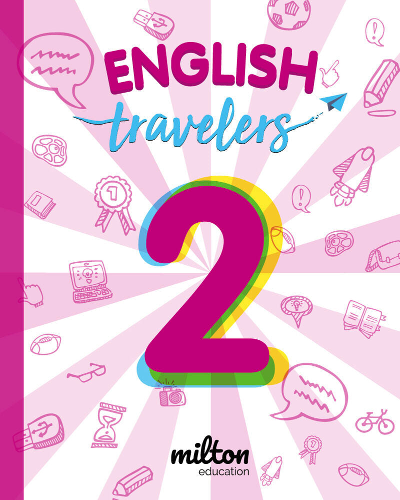 Travelers Red 2 - English Language 2 Primaria. Emmons, Casey (Milton Education) 9788494714689 Imagen principal del producto