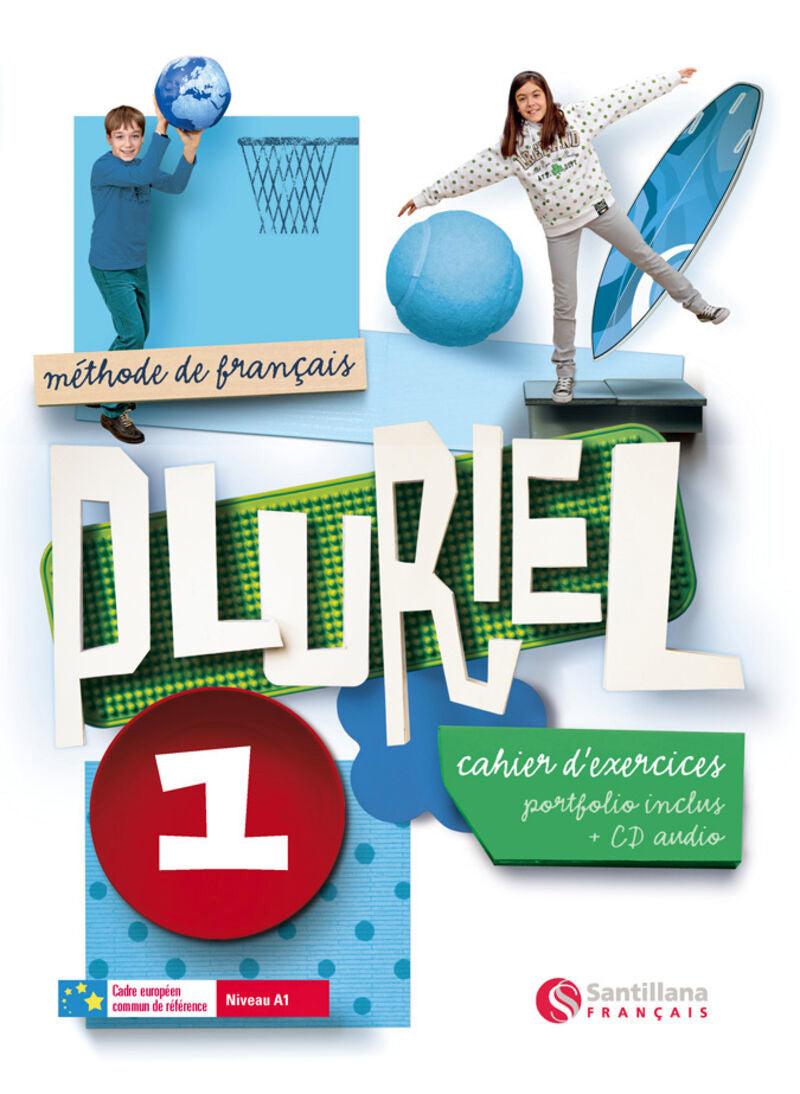 Eso 1 - Pluriel Cahier (+Cd). Aa. Vv. (Santillana FrançAis) 9788492729395