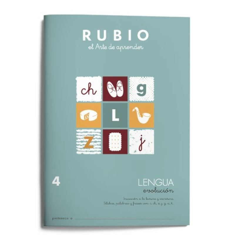 Lengua evolución RUBIO 4. Aa. Vv. (Editorial Rubio) 9788485109913
