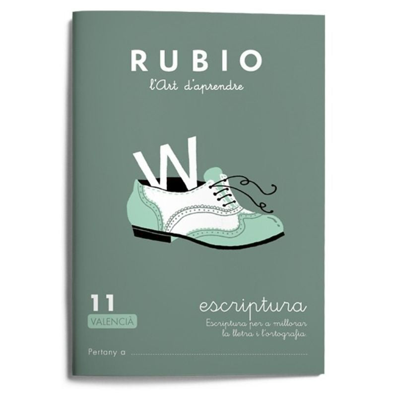 Escriptura RUBIO 11 (valencià). Aa. Vv. (Editorial Rubio) 9788416744909 Imagen principal del producto