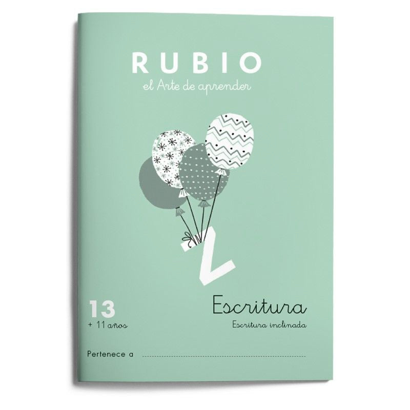 Escritura RUBIO 13. Rubio Silvestre, Ramon (Editorial Rubio) 9788417427641 Imagen principal del producto