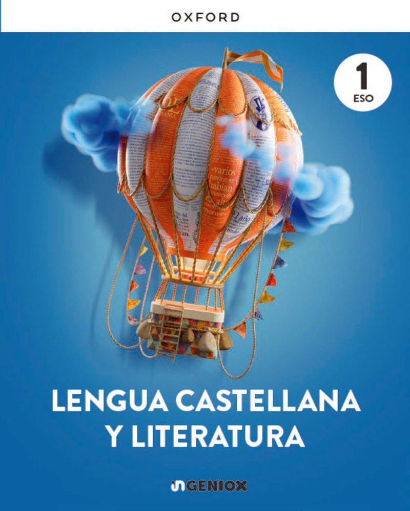 ESO 1 - Lengua y Literatura - Ingeniox (Oxford University Press) - 9780190556792 Imagen principal del producto