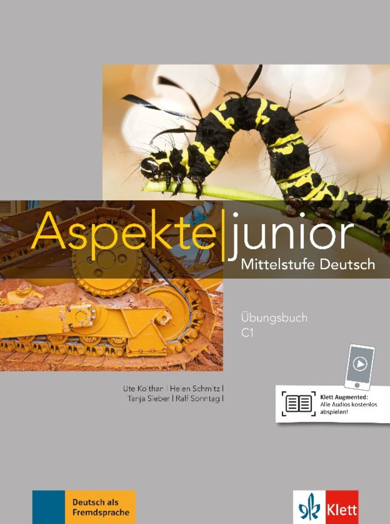 Aspekte junior c1, libro de ejercicios + audio online. Aa. Vv. (Ernst Klett Sprachen GmbH) 9783126052597