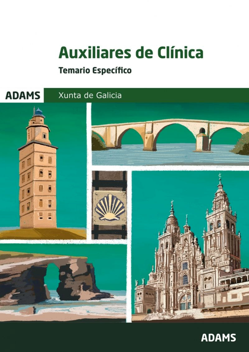 Temario Específico Auxiliar de Clínica Xunta de Galicia Imagen principal del producto