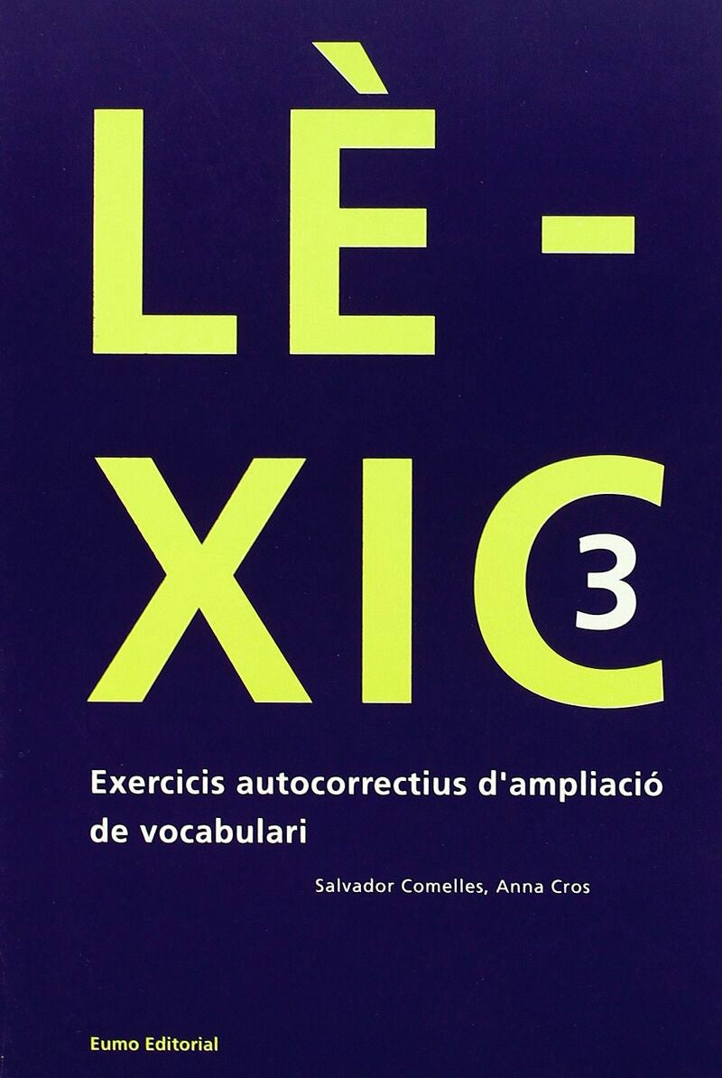 Lexic 3 (Eumo) - 9788476028919