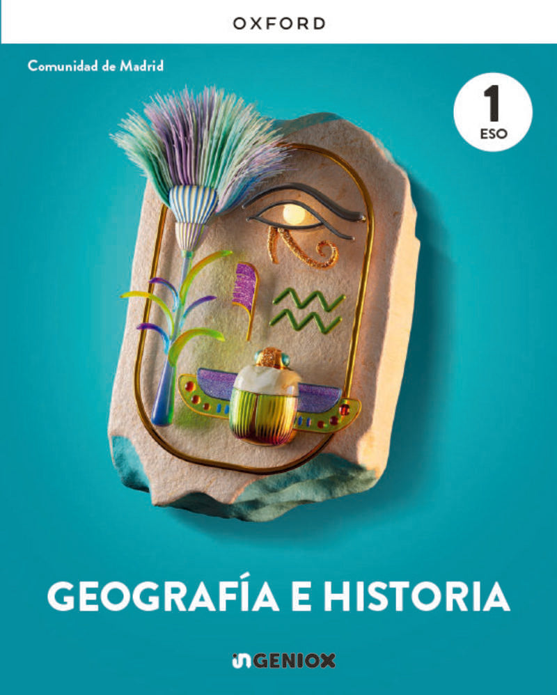 ESO 1 - Geografía e Historia (mad) - Ingeniox (Oxford University Press) - 9780190566883 Imagen principal del producto