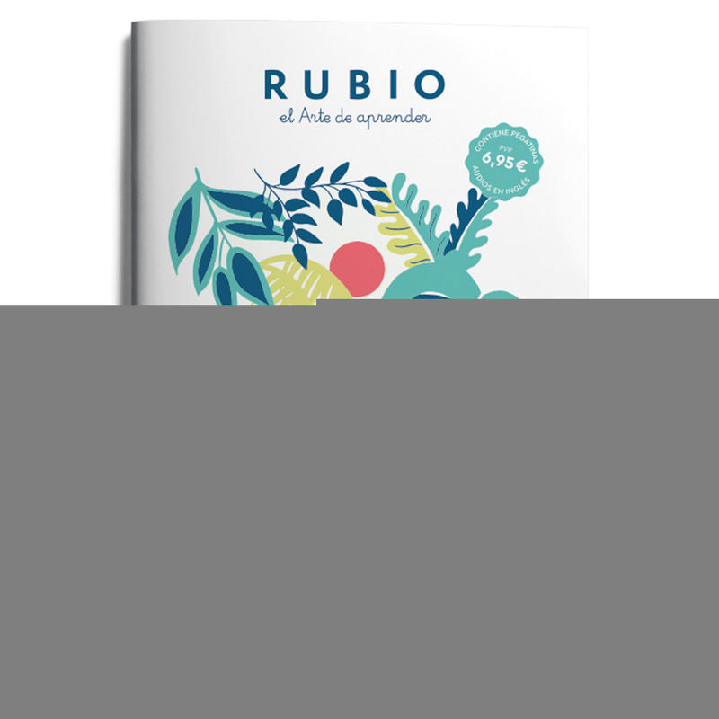 Mi cuaderno de verano RUBIO. 3-4 años. ENRIQUE RUBIO POLO, SLU (Editorial Rubio) 9788417427658