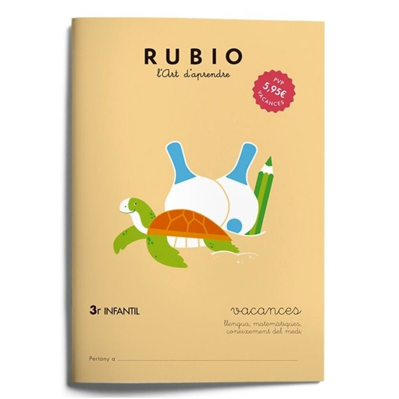 Vacances RUBIO 5 anys (català). Aa. Vv. (Editorial Rubio) 9788415971917 Imagen principal del producto