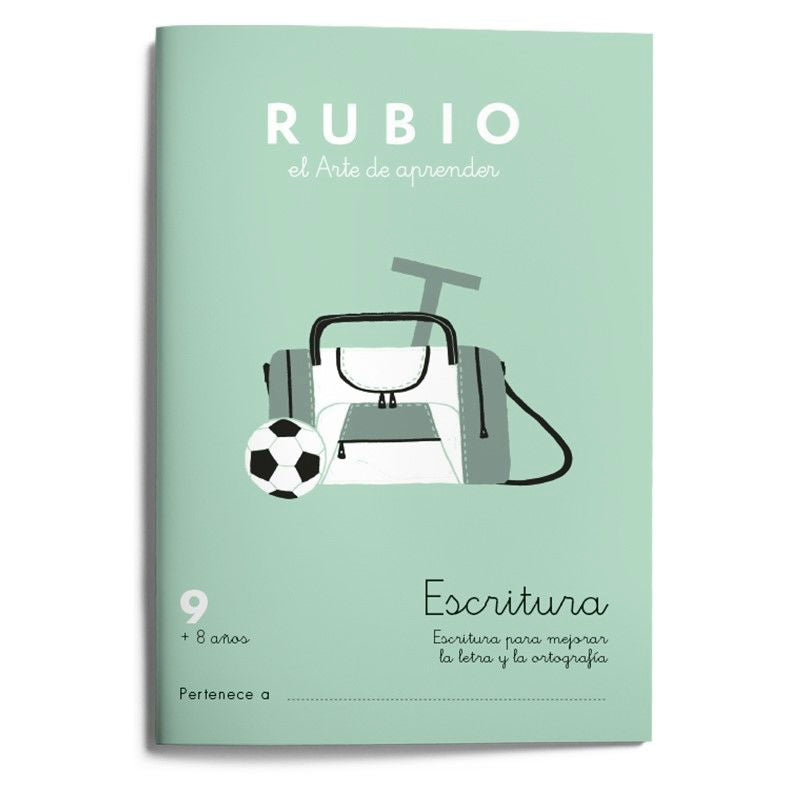 Escritura RUBIO 9. Rubio Silvestre, Ramon (Editorial Rubio) 9788417427603 Imagen principal del producto