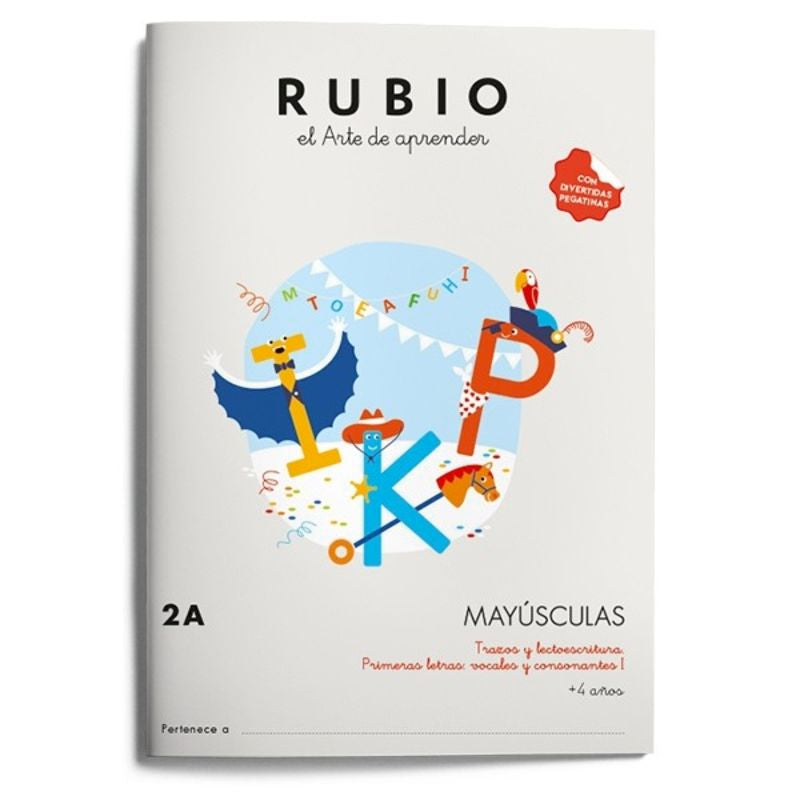 Mayúsculas RUBIO 2A. ENRIQUE RUBIO POLO, SLU (Editorial Rubio) 9788417427191