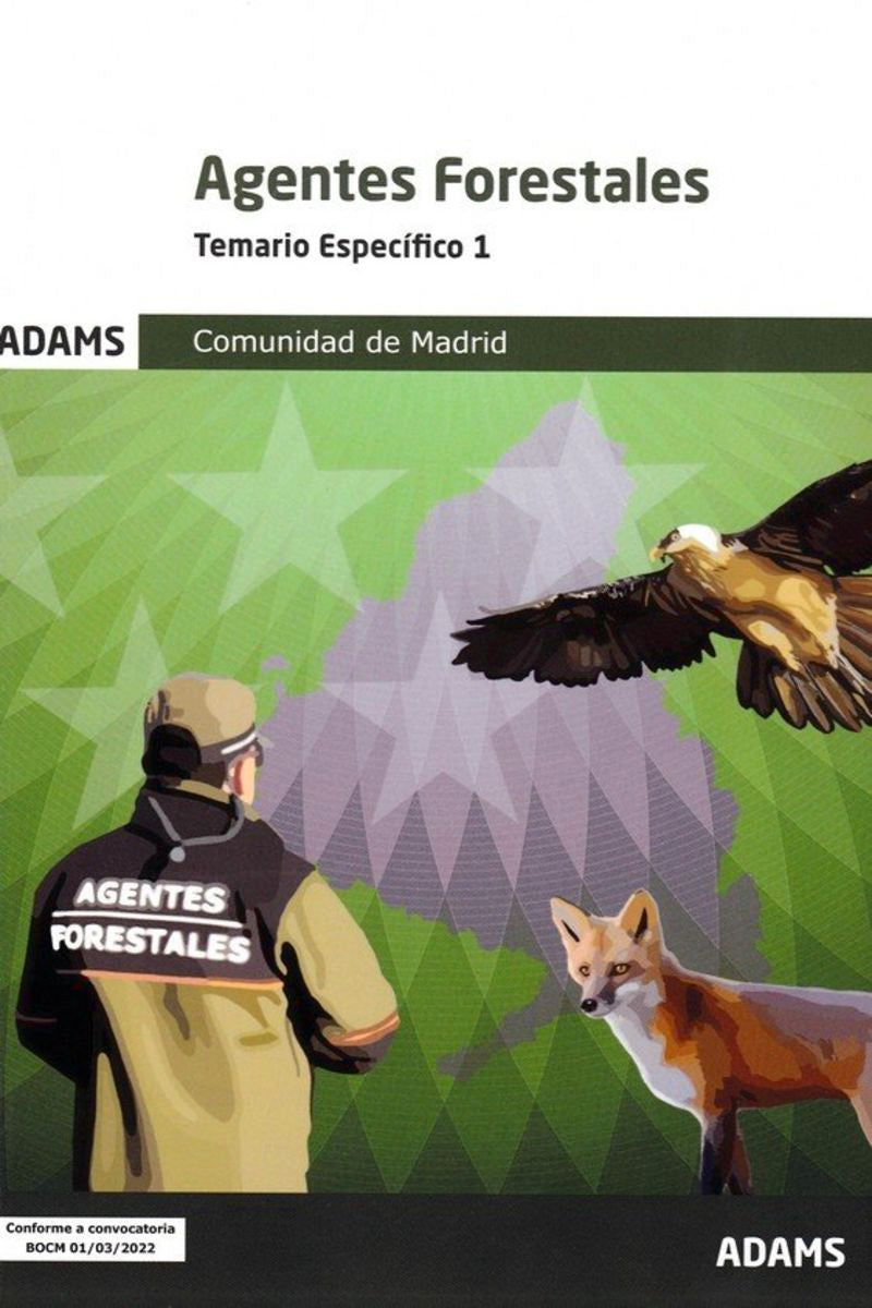 Temario específico 1 Agentes Forestales Comunidad de Madrid Imagen principal del producto