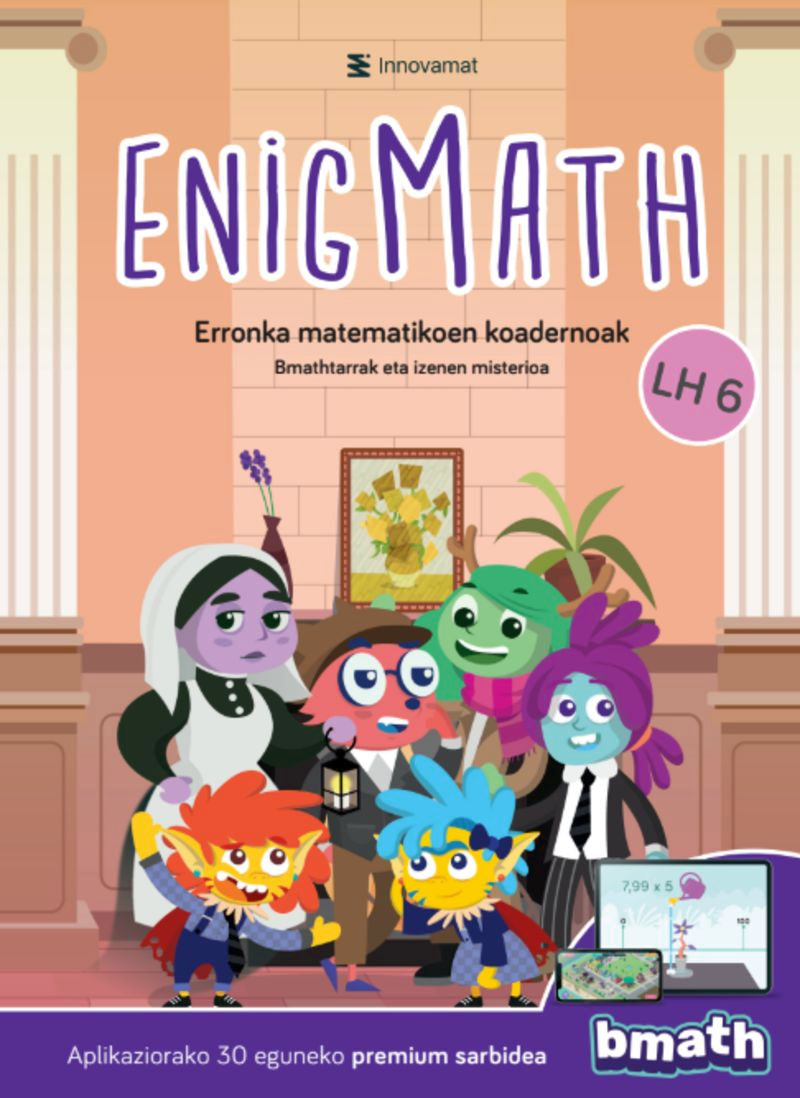 Ep 6 - Enigmath (Eusk). Batzuk (Innovamat) 9791370051112 Imagen principal del producto