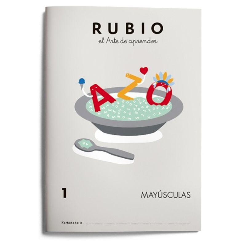Mayúsculas RUBIO 1. Aa. Vv. (Editorial Rubio) 9788489773769 Imagen principal del producto