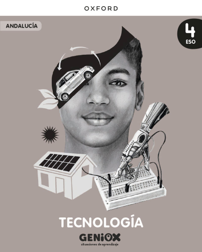 ESO 4 - Tecnología (and) - Geniox - Situaciones de Aprendizaje (Oxford University Press) - 9780190555948 Imagen principal del producto