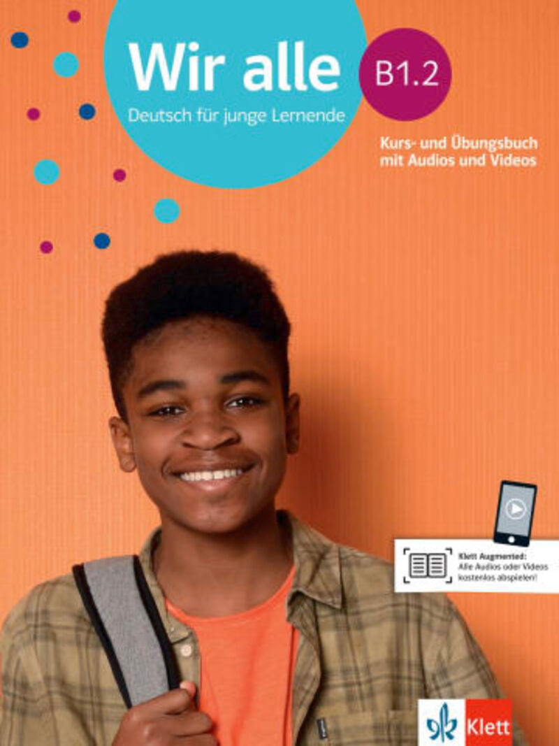 Wir Alle B1.2 Kursbuch + Arbeitsbuch + Online. Aa. Vv. (Klett) 9783126740166 Imagen principal del producto