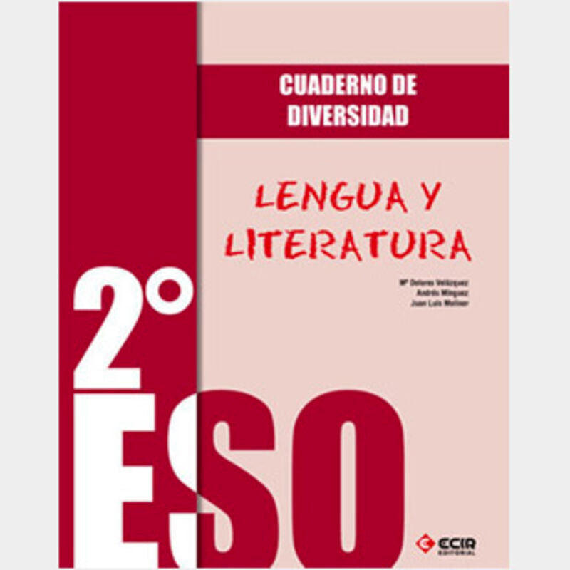 CUAD.DIVER.LENGUA LIT.2 ESO/12. Aa. Vv. (Editorial Ecir S.A.) 9788498266603 Imagen principal del producto
