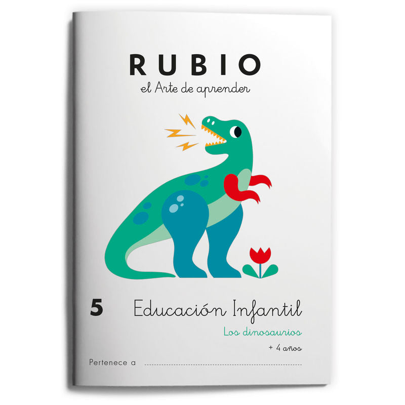 Educación Infantil 5. Los dinosaurios. Aa. Vv. (Editorial Rubio) 9788410418004 Imagen principal del producto